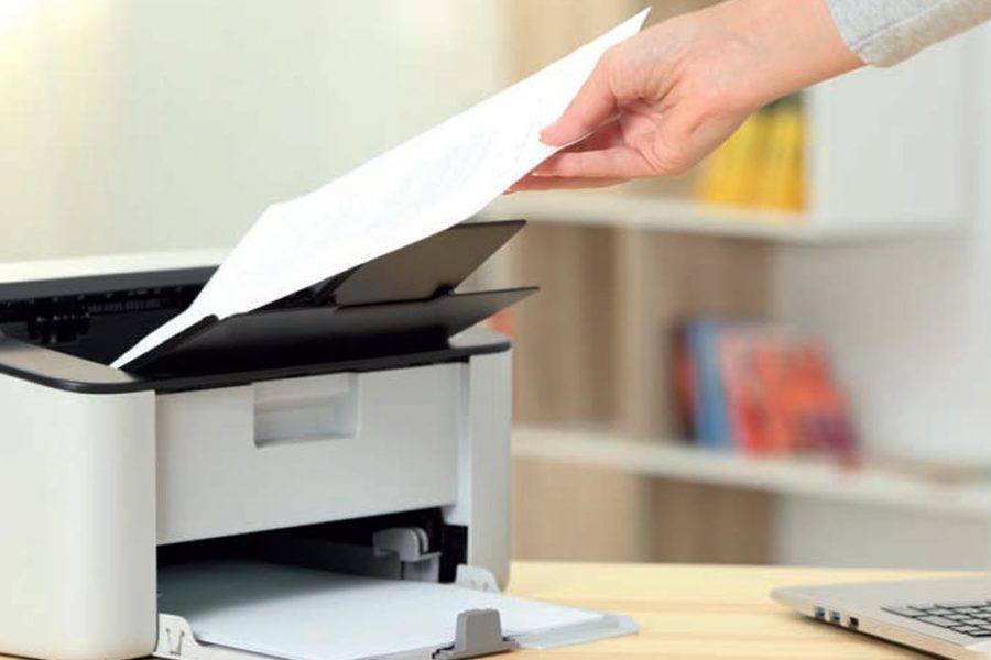 documents imprimés sur une imprimante personnelle