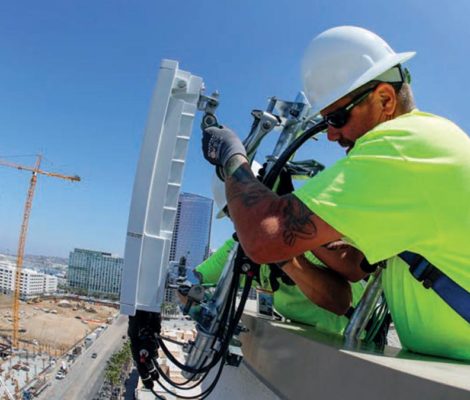 Travaux - connexion antenne telecom