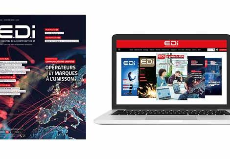 Couverture Magazine print + consultation web Magazine EDI