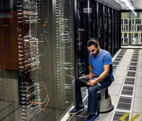 Serveurs dans un datacenter