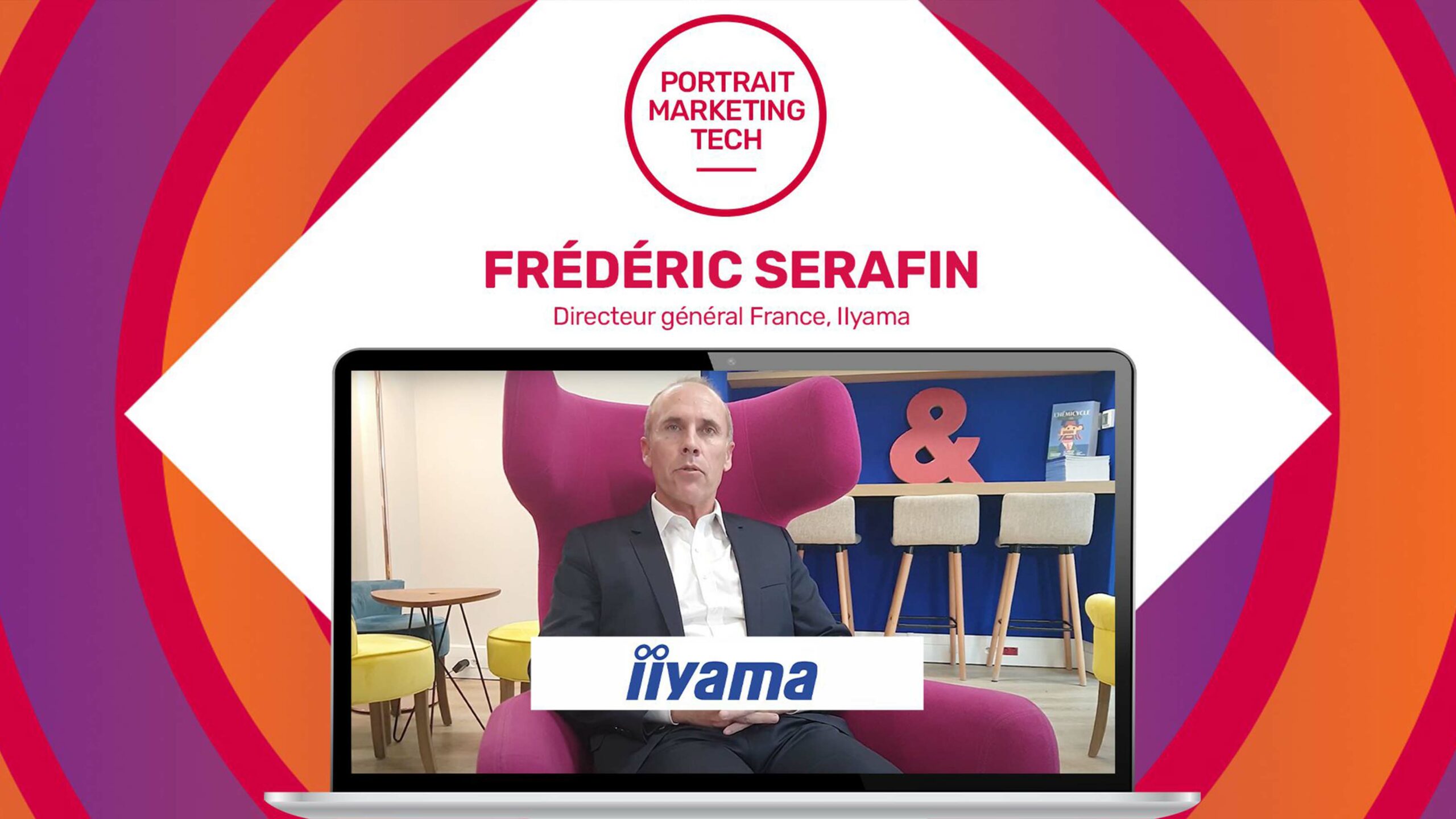 Portrait Marketing Aressy : Frédéric Serafin - iiyama