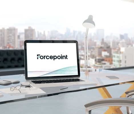 Forcepoint sur un laptop